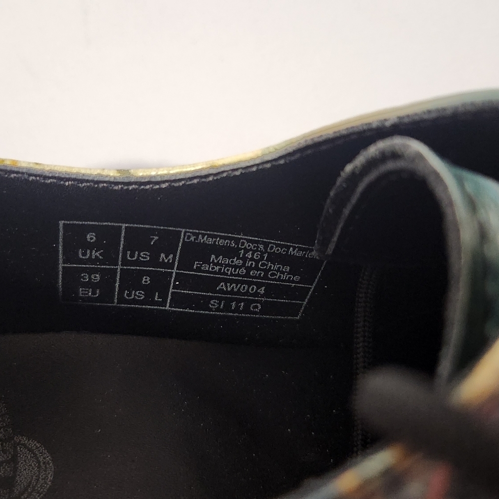 Dr. Martens 1460 Di Antonio Rare Renaissance Art Collection - Picture 11 of 11